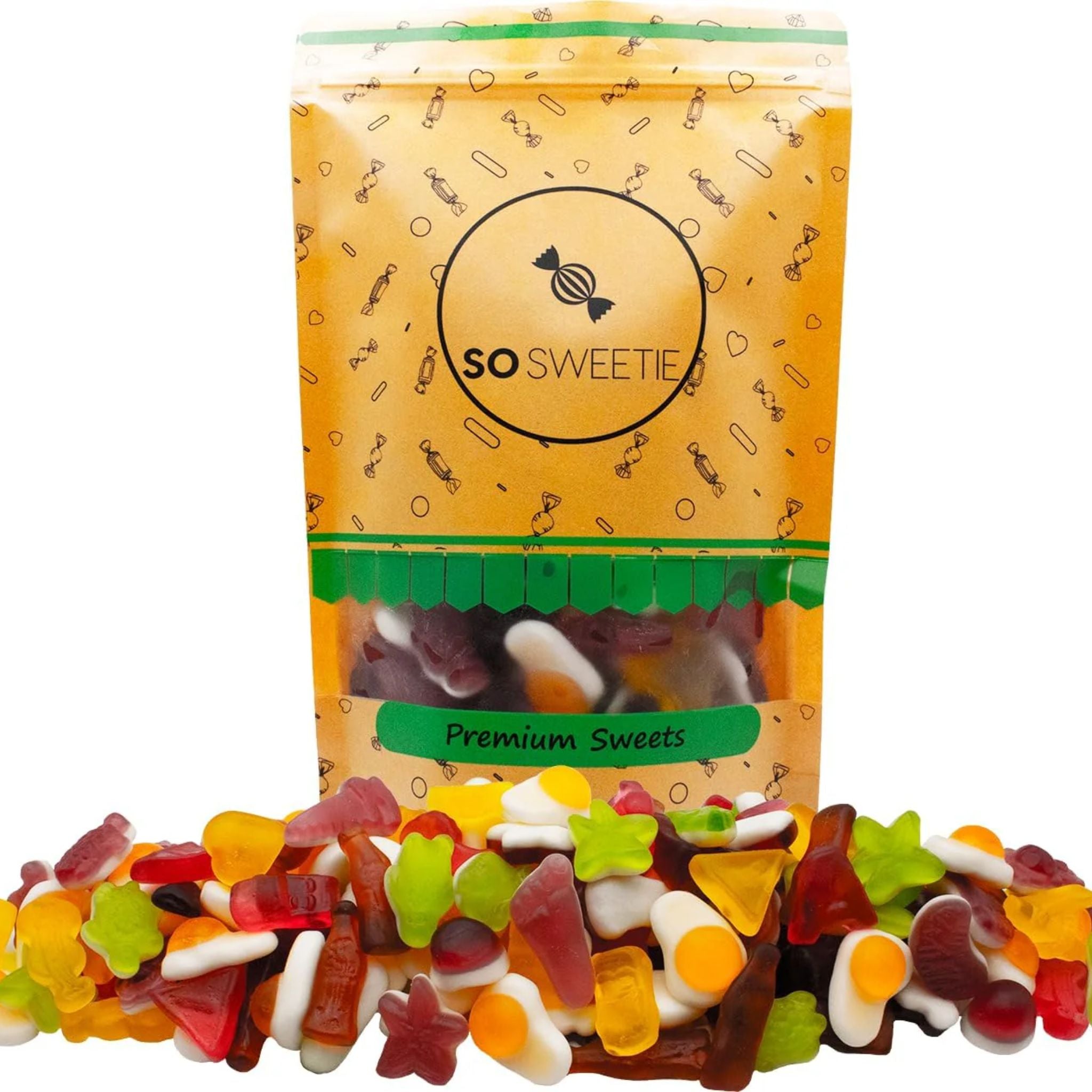 Large 600g Gluten Free Gummies | Party Bag of Dairy-Free Sweets | Great for Birthdays & Gifts