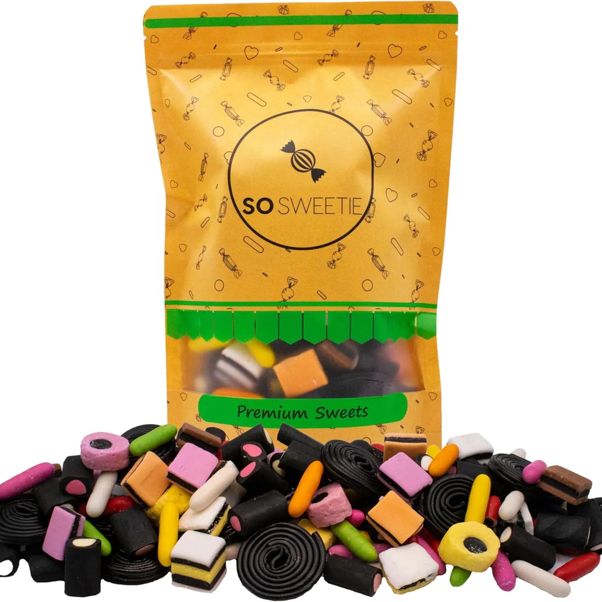 SoSweetie Liquorice Sweets Pick and Mix | Traditional Candy Bag | 600g Bulk