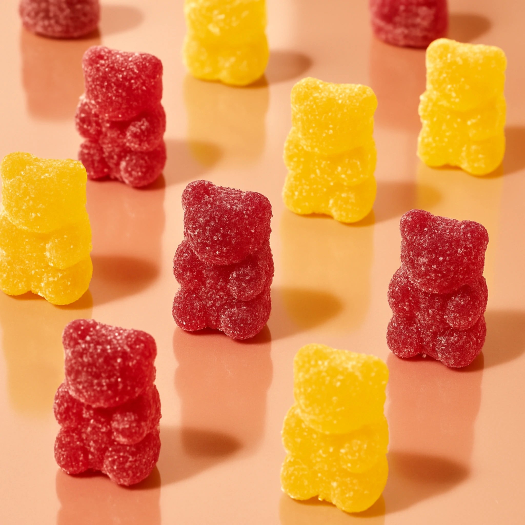 SoSweetie Vegan Fizzy Gummy Bears | Gluten-Free Fizzy Sweets | 600g Resealable Bag