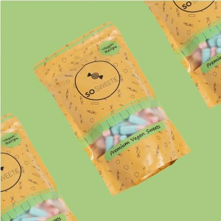 SoSweetie Vegan Fizzy Bubblegum Bottles | Gluten-Free Candy | 600g Resealable Bag