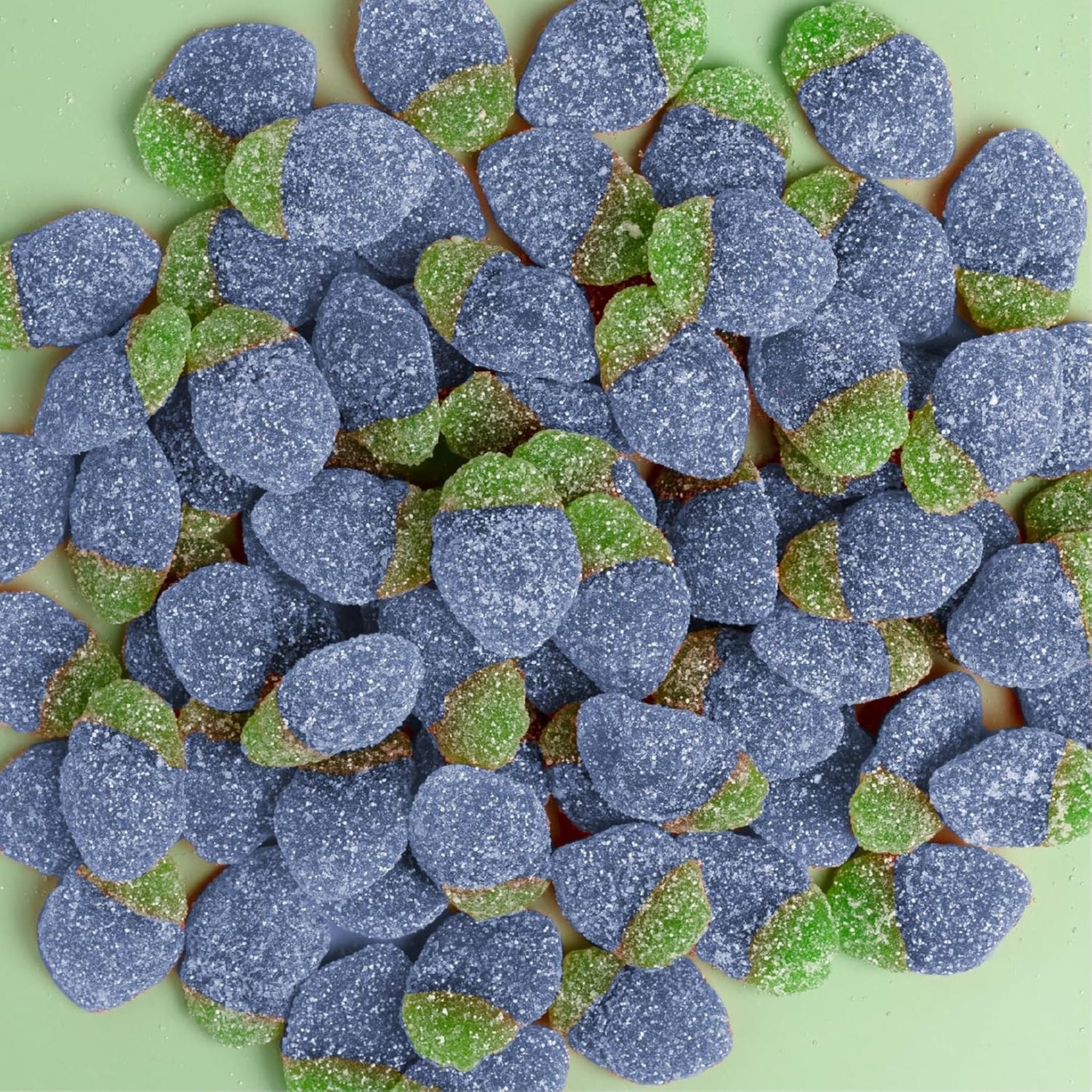SoSweetie Vegan Fizzy Blue Raspberry Sweets | Vegan & Vegetarian | 600g Bag