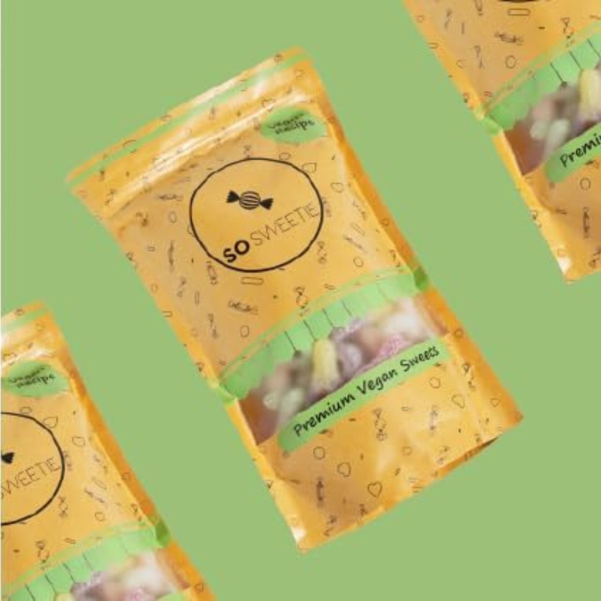 SoSweetie VEGAN Fizzy Dummies | 600g Resealable Bages | Pick and Mix Sweets