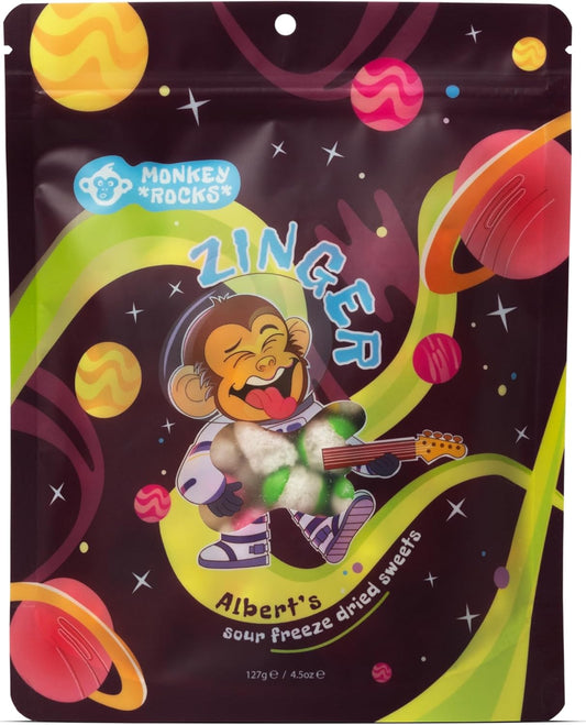 Monkey Rocks Vegan & Halal Freeze Dried Sweets | Bold Sour Space Candy